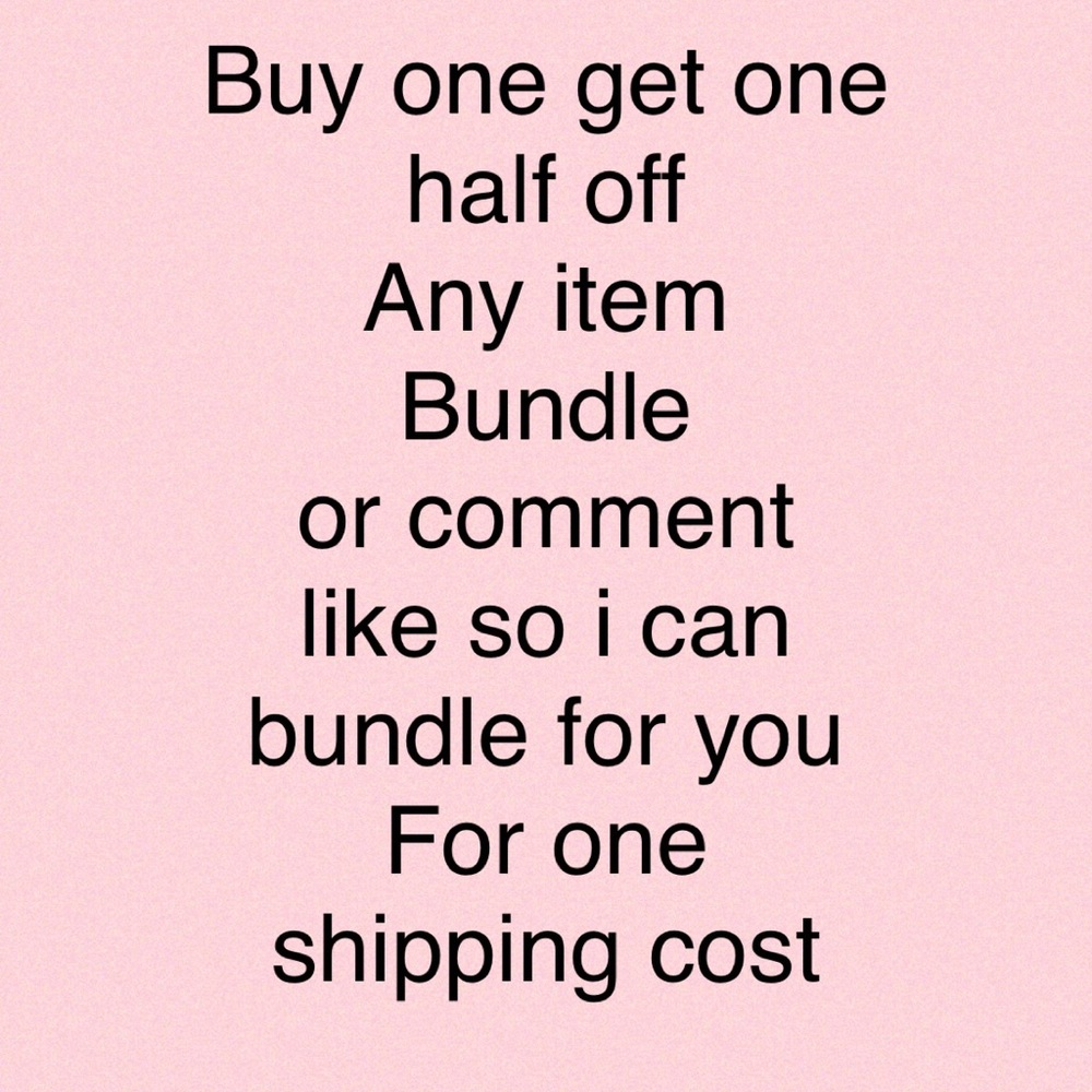 Buy one get one half off